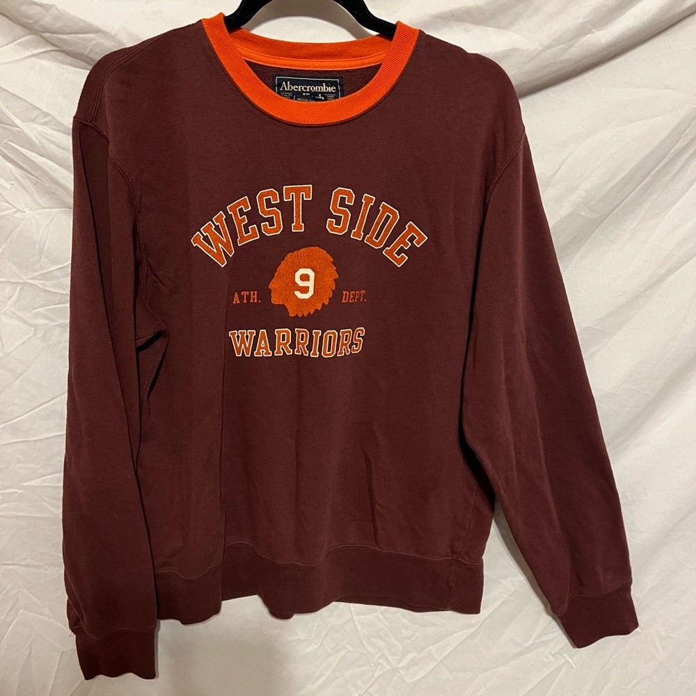 M Vintage Abercrombie & Fitch shirt Hip Hop Streetwear sweatshirt - Picture 1 of 9